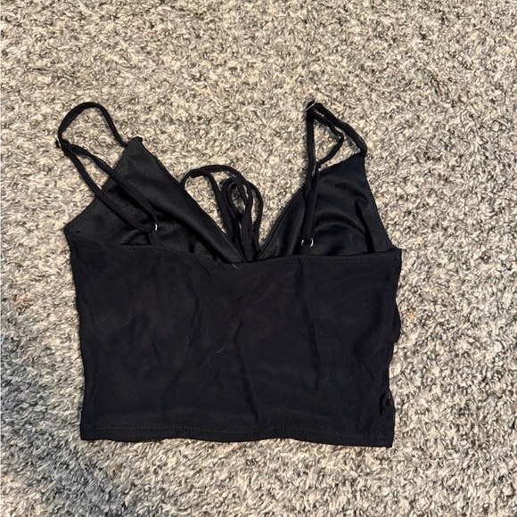 Urban Outfitters Black Tie-Strap Top - Picture 3 of 3